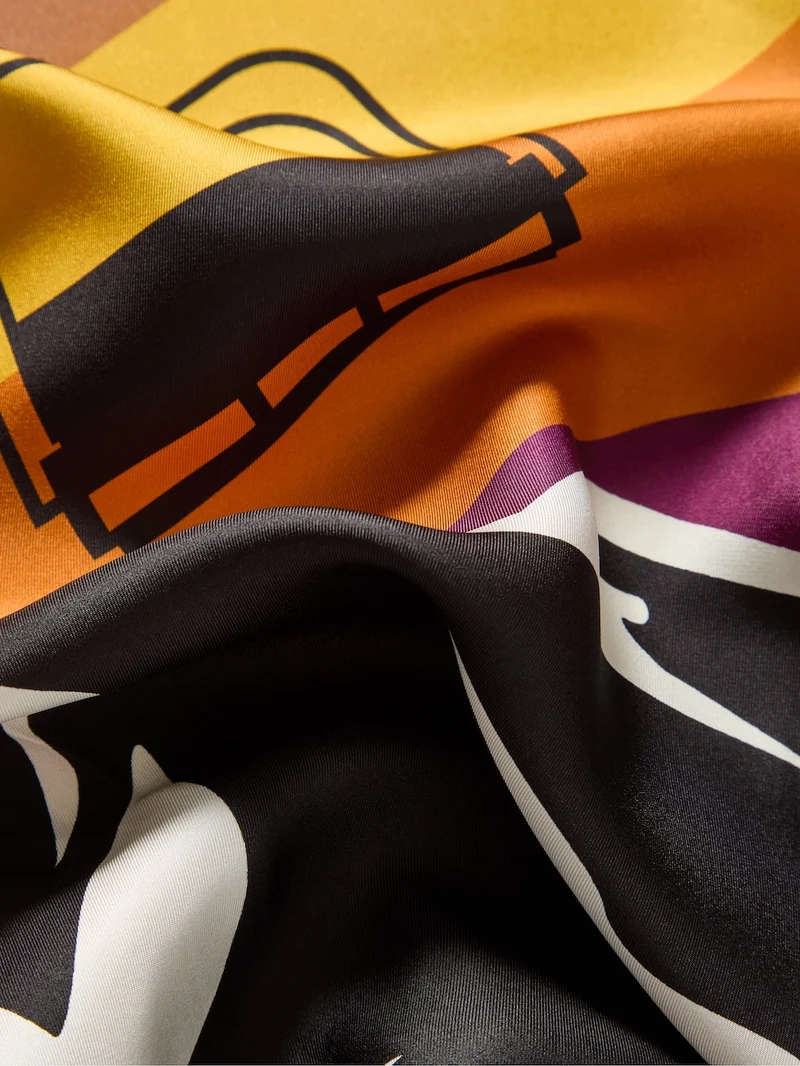 Afterski Silk Scarf