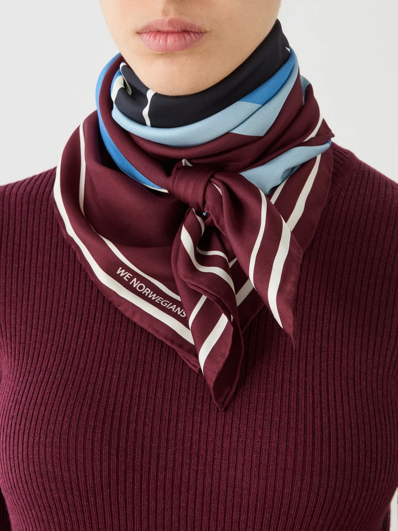 Afterski Silk Scarf