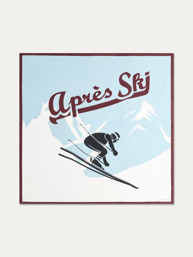 Afterski Silk Scarf