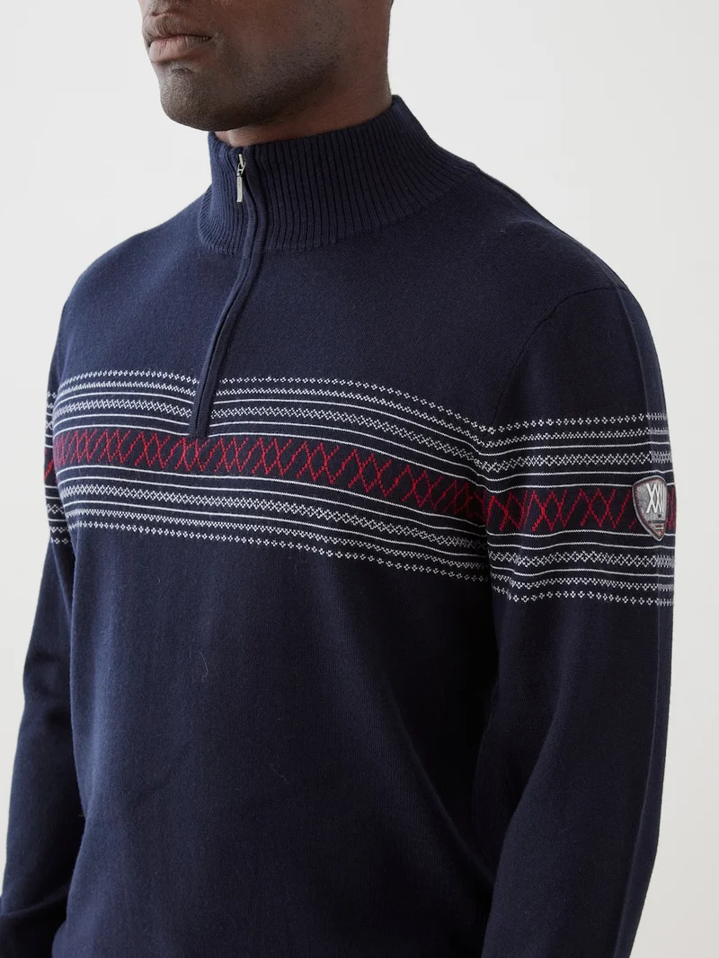 Signature Zip Up Men