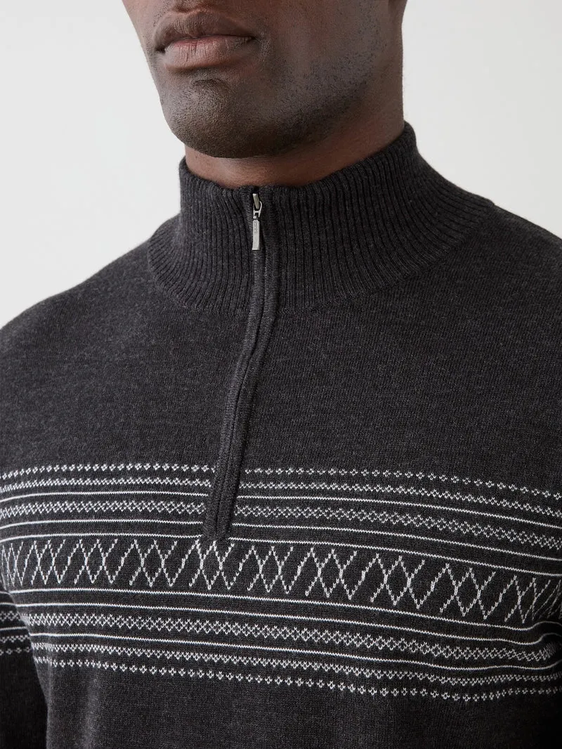 Signature Zip Up Men