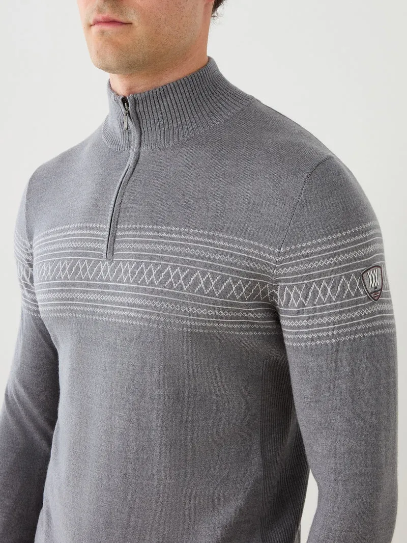 Signature Zip Up Men