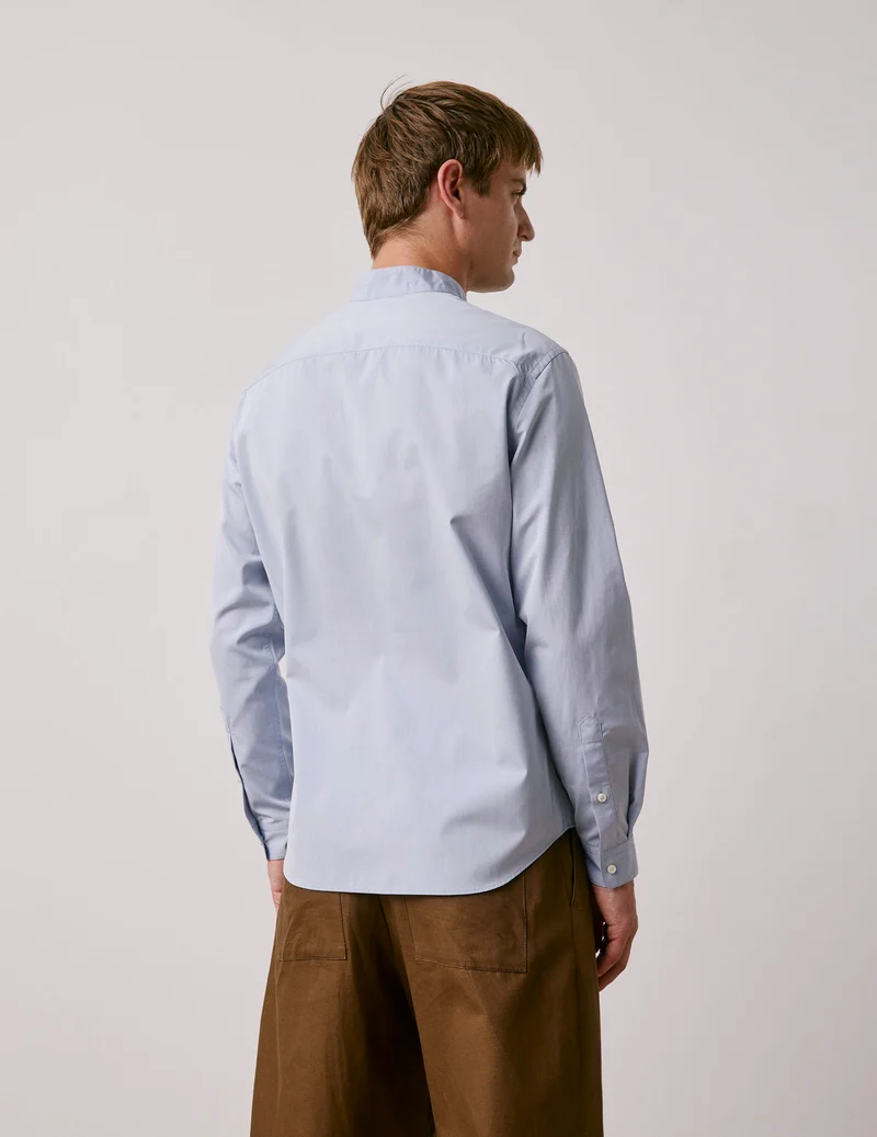 Chemise Carl Voyage bleue