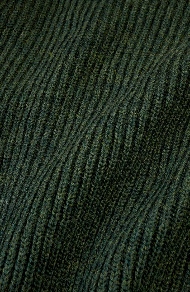 Grober Schießpullover aus gerippter britischer Wolle für Herren