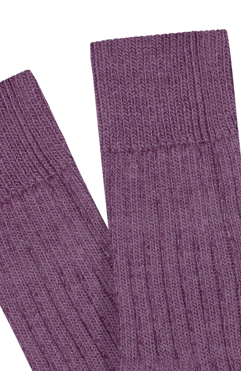 Wandersocken mit Alpaka-Kissensohle