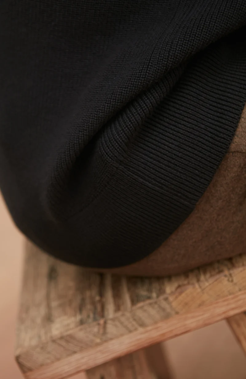 Leichter Herren-Fischerripppullover aus 100 % Baumwolle