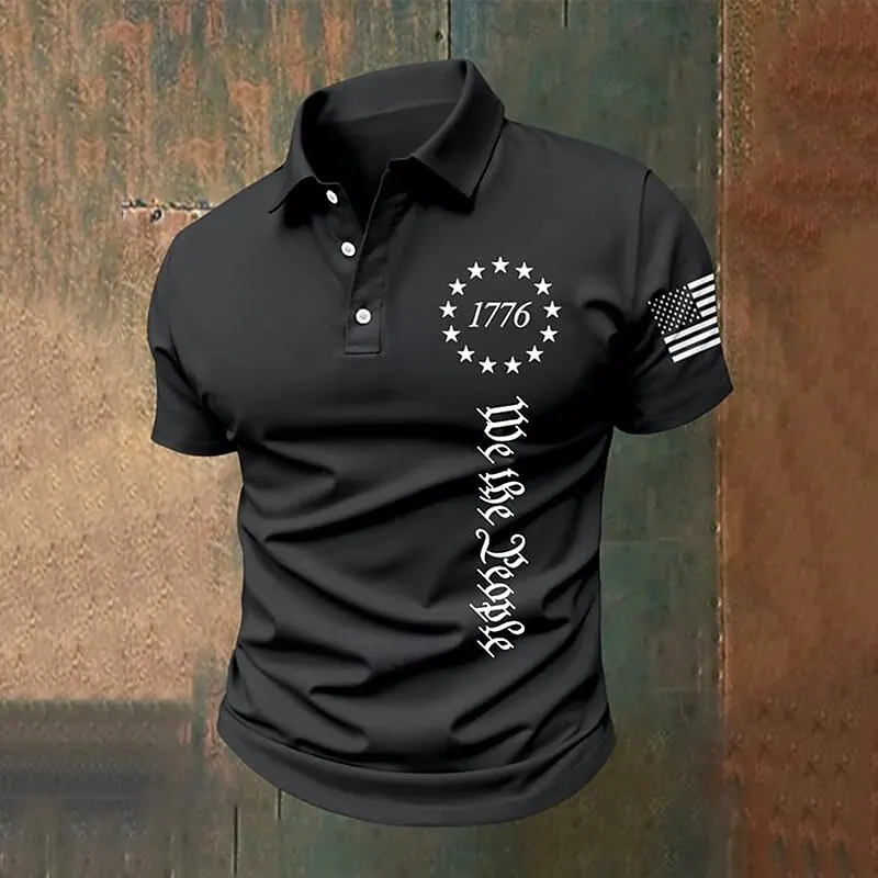 Herren Poloshirt POLO Shirt T-Shirt Kurzarm Hemd Fashion Polohemd Herrenmode Top