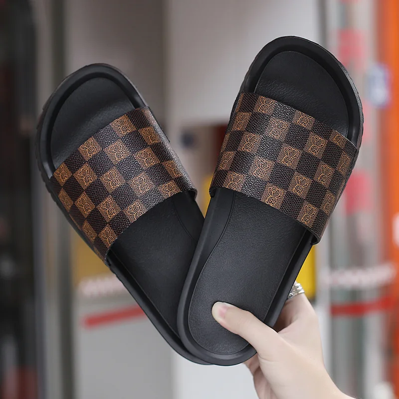 Badelatschen Hausschuhe Flip Flops Frauen Herren Sandalen rutschfeste Slippers