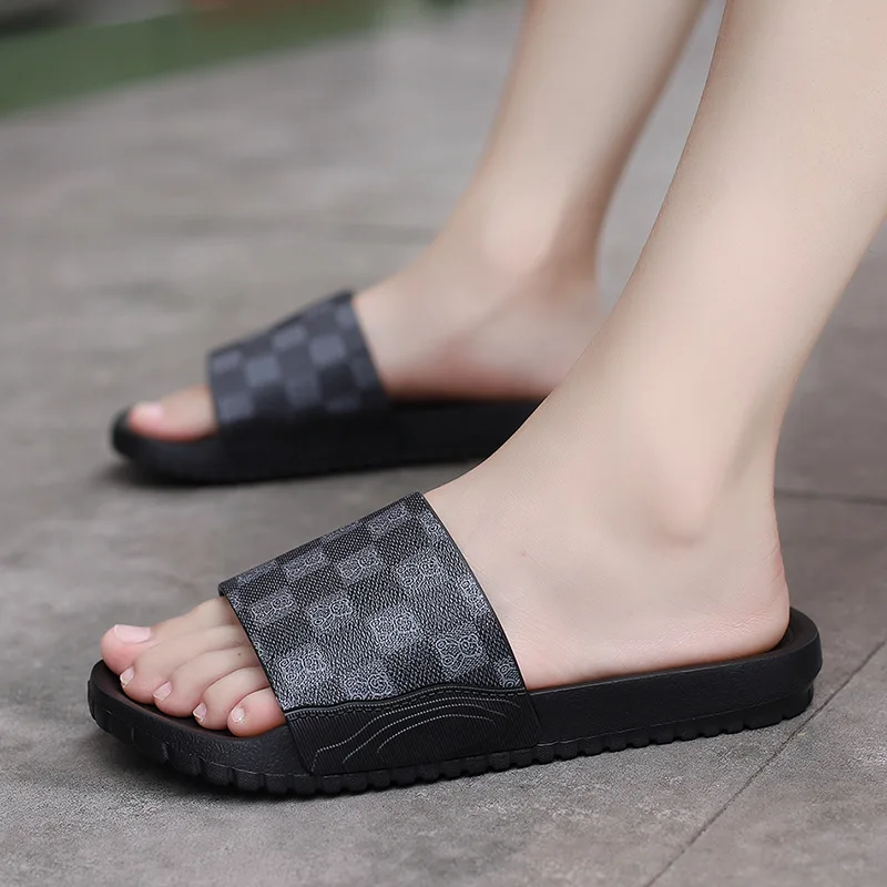 Badelatschen Hausschuhe Flip Flops Frauen Herren Sandalen rutschfeste Slippers