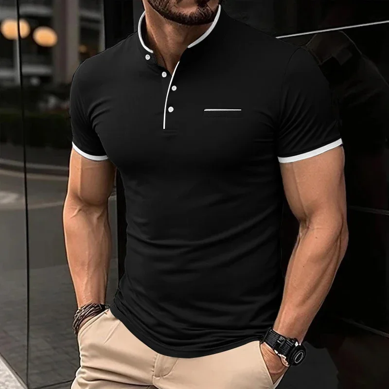 Herren Poloshirt POLO Shirt T-Shirt Kurzarm Hemd Fashion Polohemd Herrenmode Top