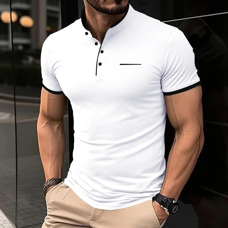 Herren Poloshirt POLO Shirt T-Shirt Kurzarm Hemd Fashion Polohemd Herrenmode Top
