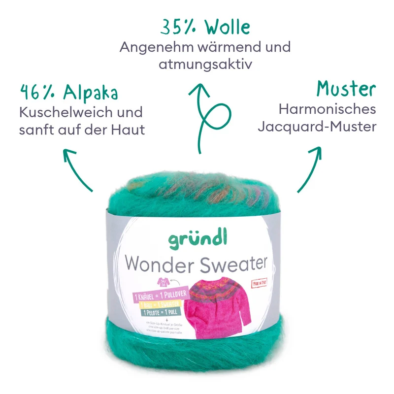 Strickset Dreieckstuch Falina