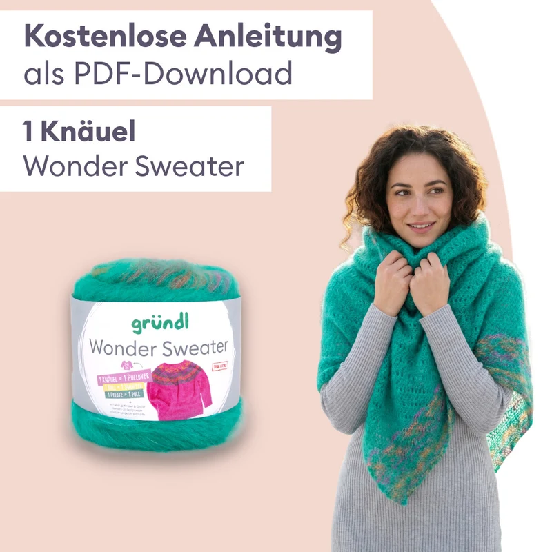 Strickset Dreieckstuch Falina