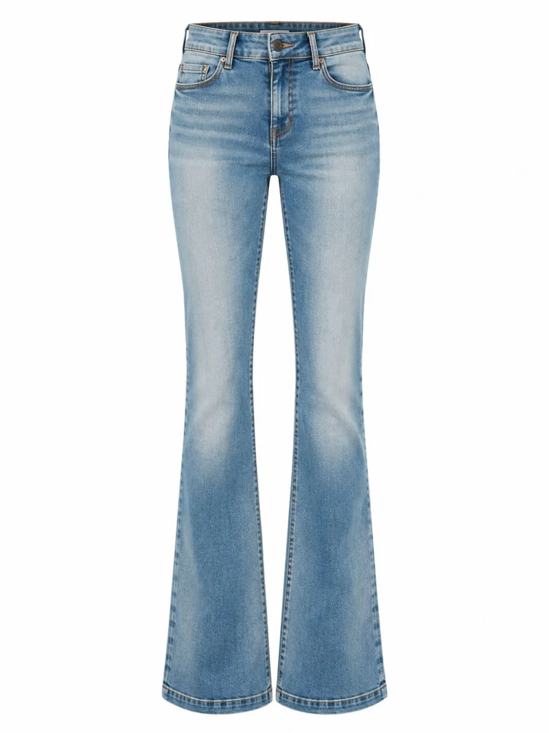 LTB - FALLON MID, Mid Waist, Bootcut, Rosel Wash