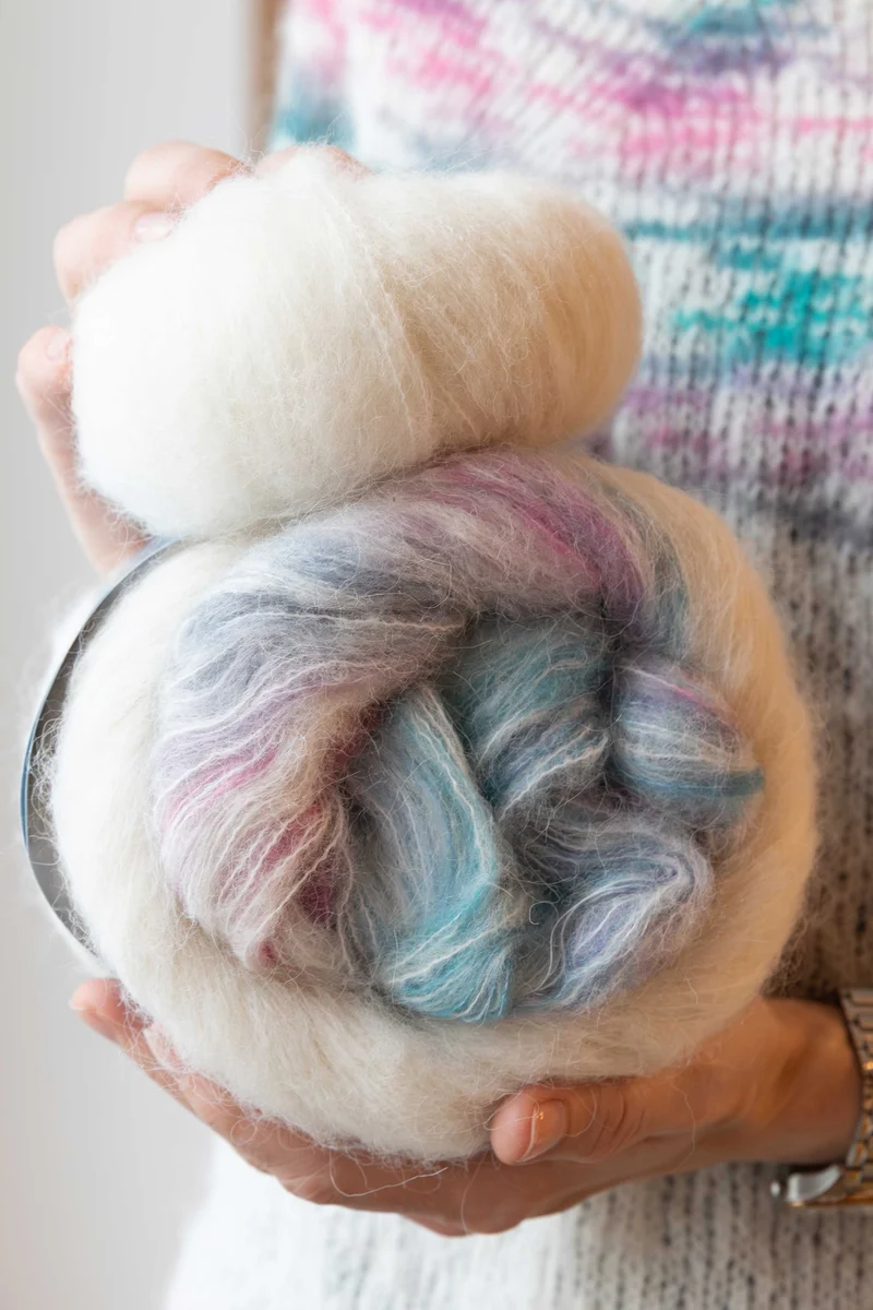 Anleitung Wonder Sweater Top Down mit Rundpasse
