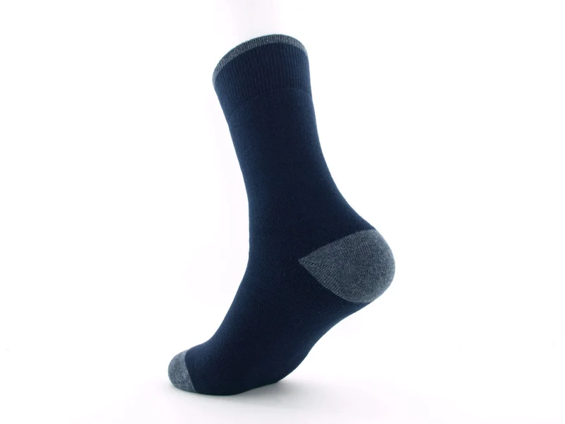 1 Paar Bio-Baumwolle Frotteesocken marine