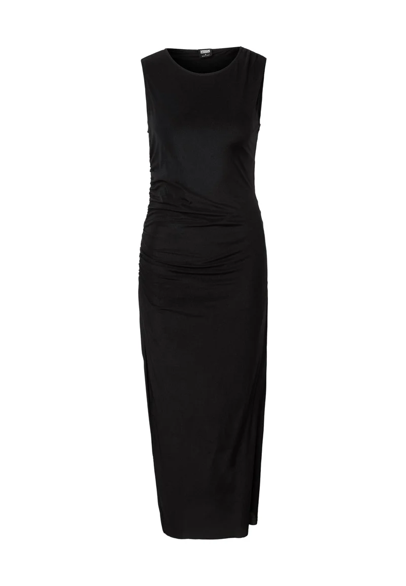 UC Long Ruffled Mesh Dress