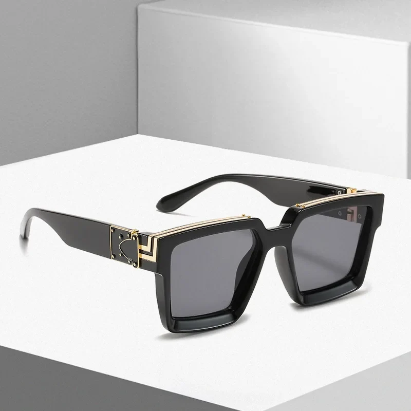 Damen Sonnenbrille Luxus Modische Herren Brille Vintage Pilotenbrille UV400