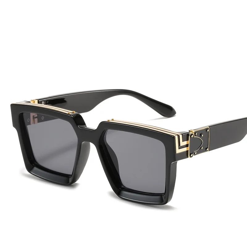 Damen Sonnenbrille Luxus Modische Herren Brille Vintage Pilotenbrille UV400