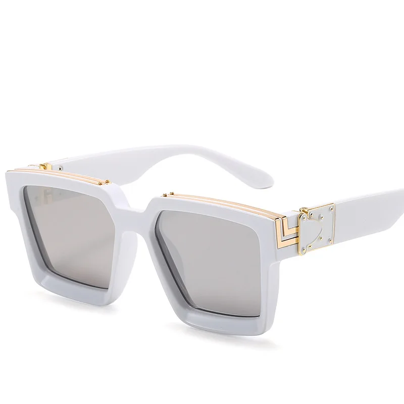 Damen Sonnenbrille Luxus Modische Herren Brille Vintage Pilotenbrille UV400