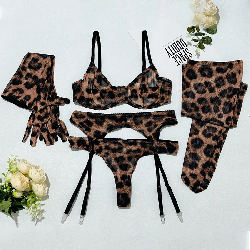 Push-Up Sexy BH-Set + Slip Unterwäsche Spitze Dessous Reizwäsche Tanga Schlüpfer