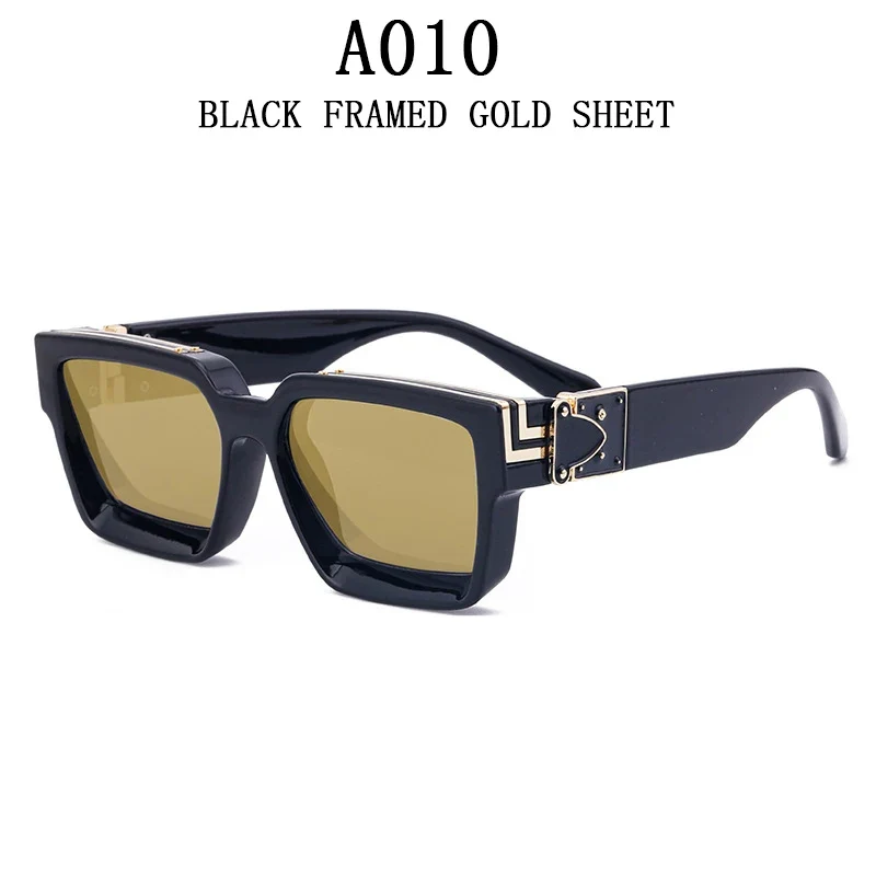 Damen Sonnenbrille Luxus Modische Herren Brille Vintage Pilotenbrille UV400