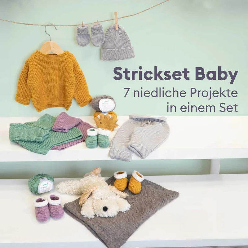 Strickset Baby