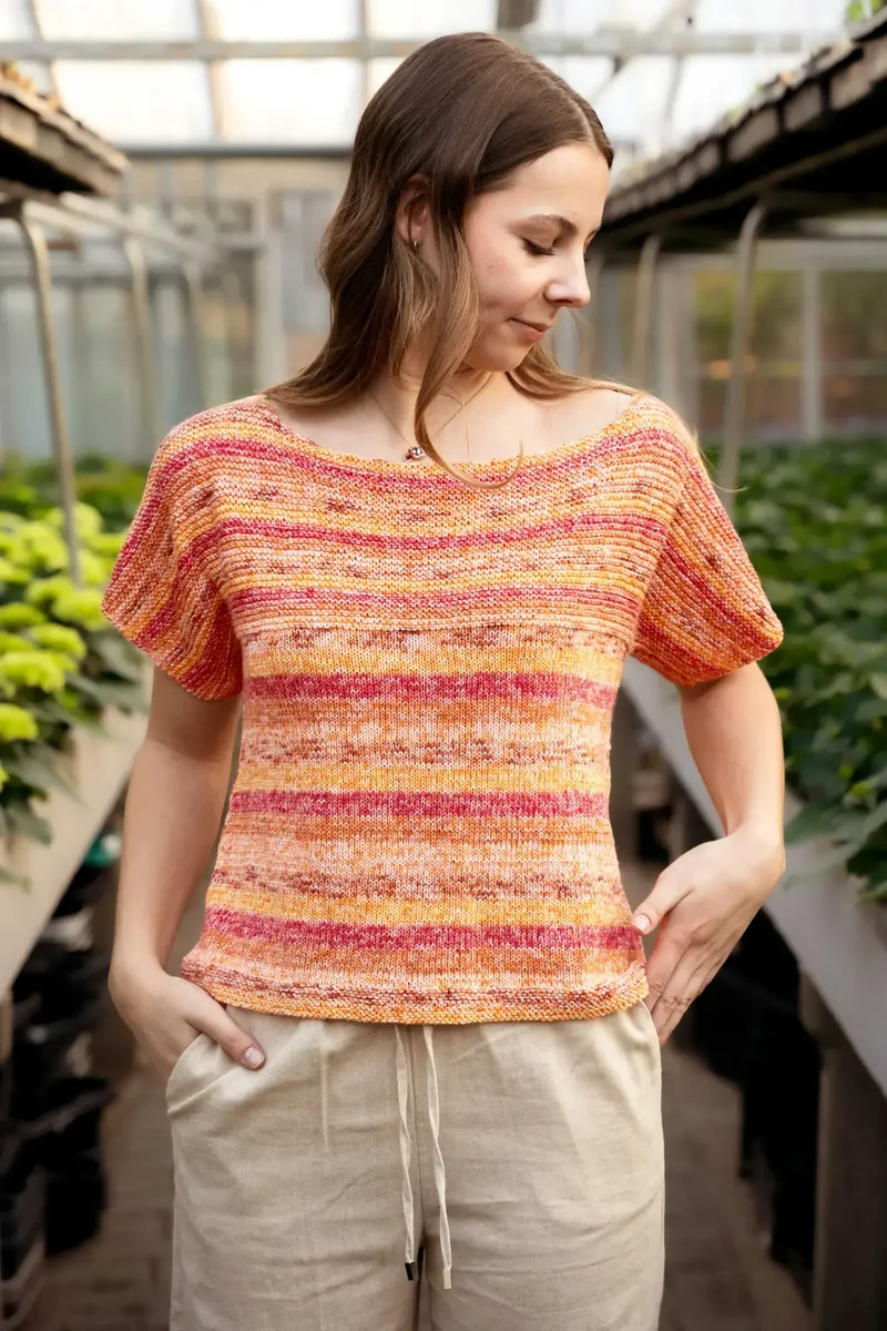Strickset Papaya Shirt