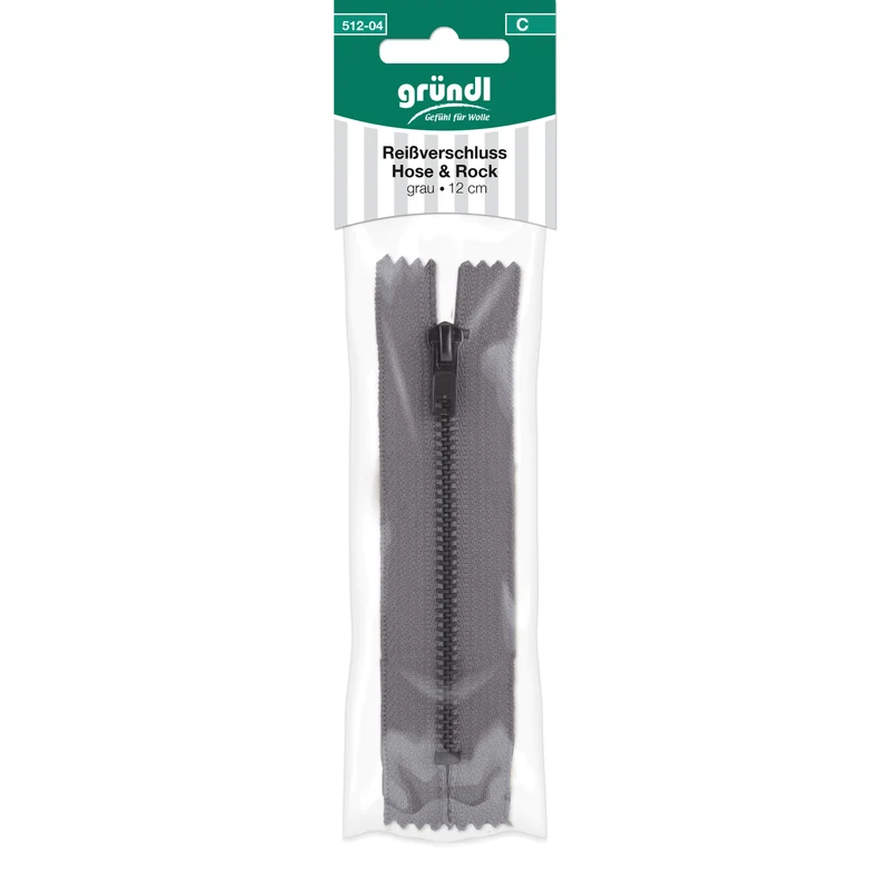 Reißverschluss Hose und Rock, 12 cm