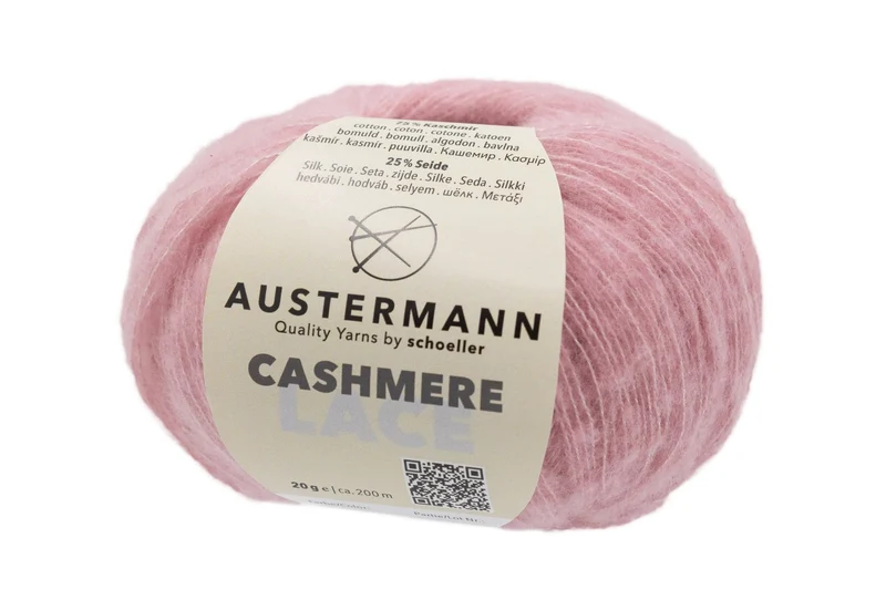 Cashmere Lace Garn | 200m/20g | Farbe: 4 - rose