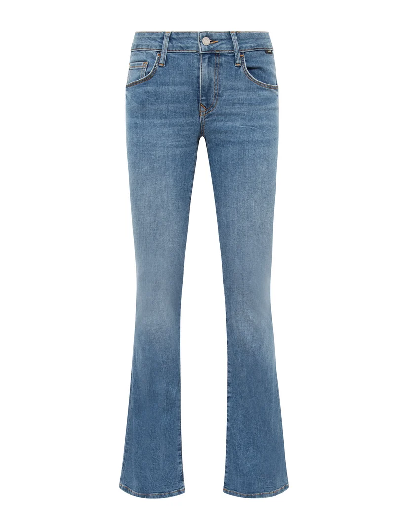 MAVI - Bella, Mid-Waist, Slim Bootcut, Dark Brushed STR