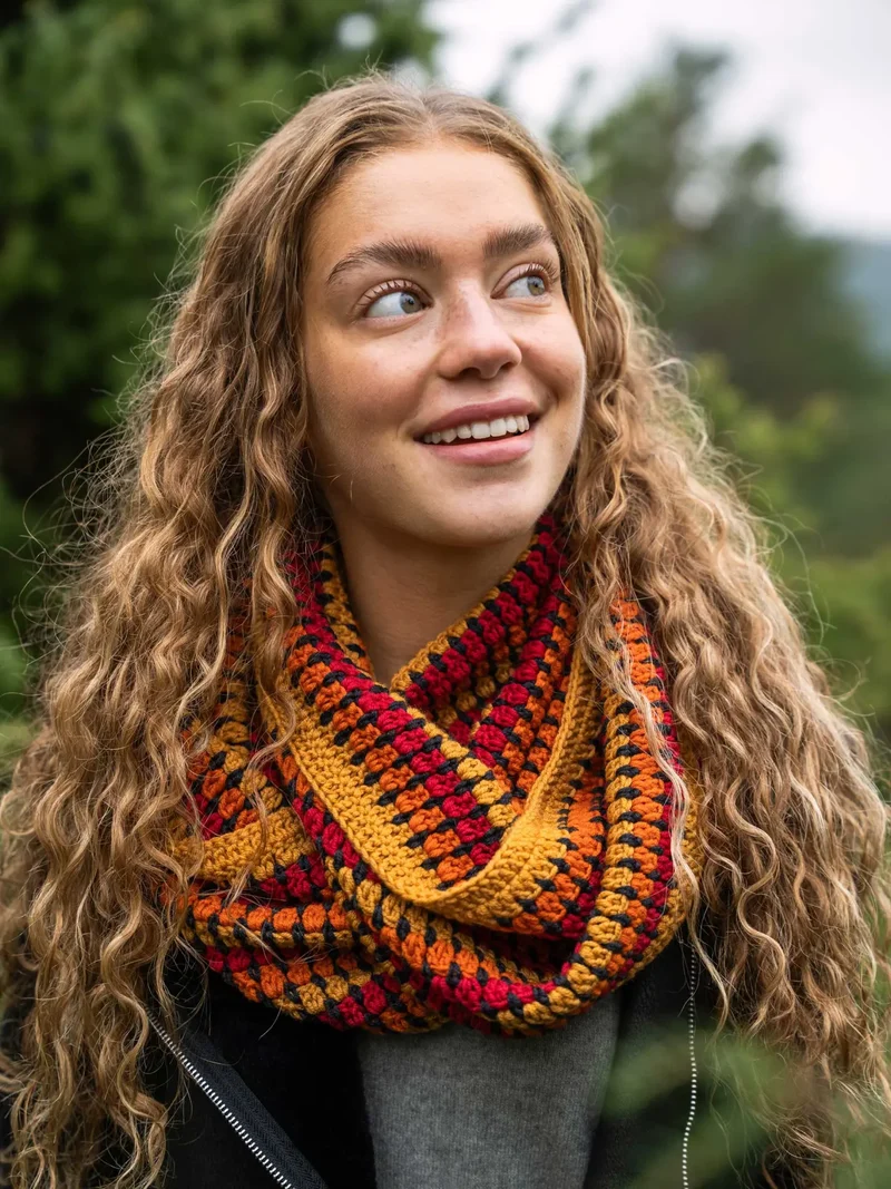 Häkelset Autumn Beanie und Loop