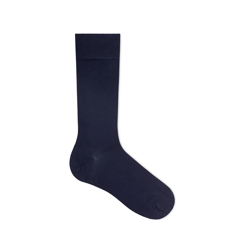 Kaschmir Modal Socken / Blau