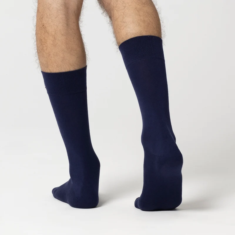 Kaschmir Modal Socken / Blau