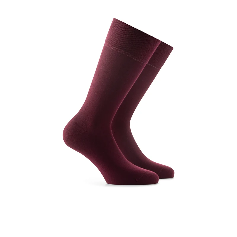 Kaschmir Modal Socken / Bordeaux