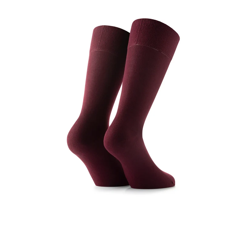 Kaschmir Modal Socken / Bordeaux
