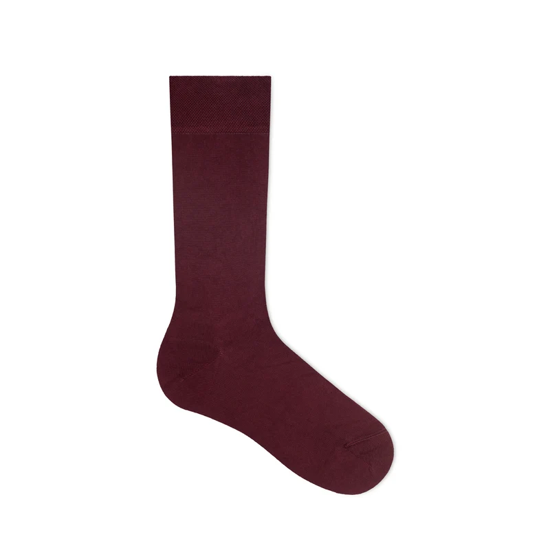 Kaschmir Modal Socken / Bordeaux