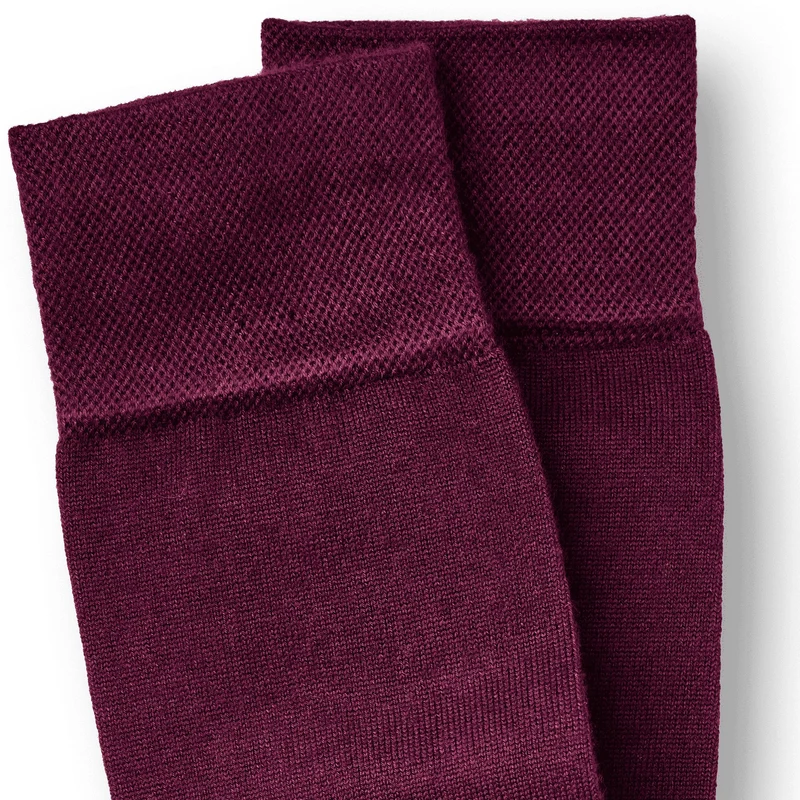 Kaschmir Modal Socken / Bordeaux