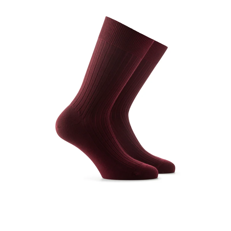 Merino Wollsocken / Bordeaux