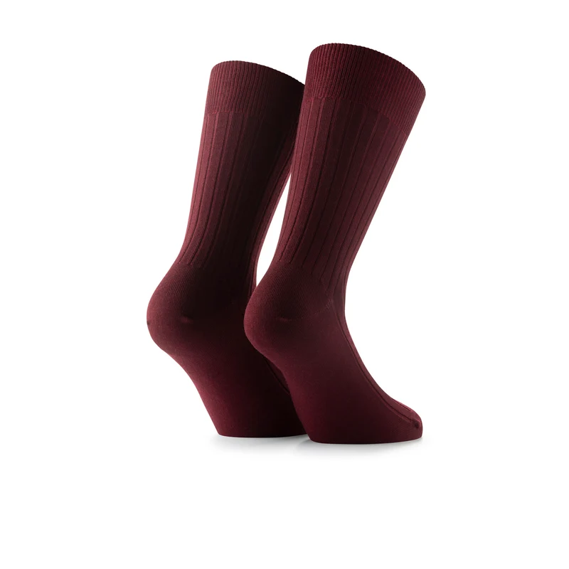 Merino Wollsocken / Bordeaux
