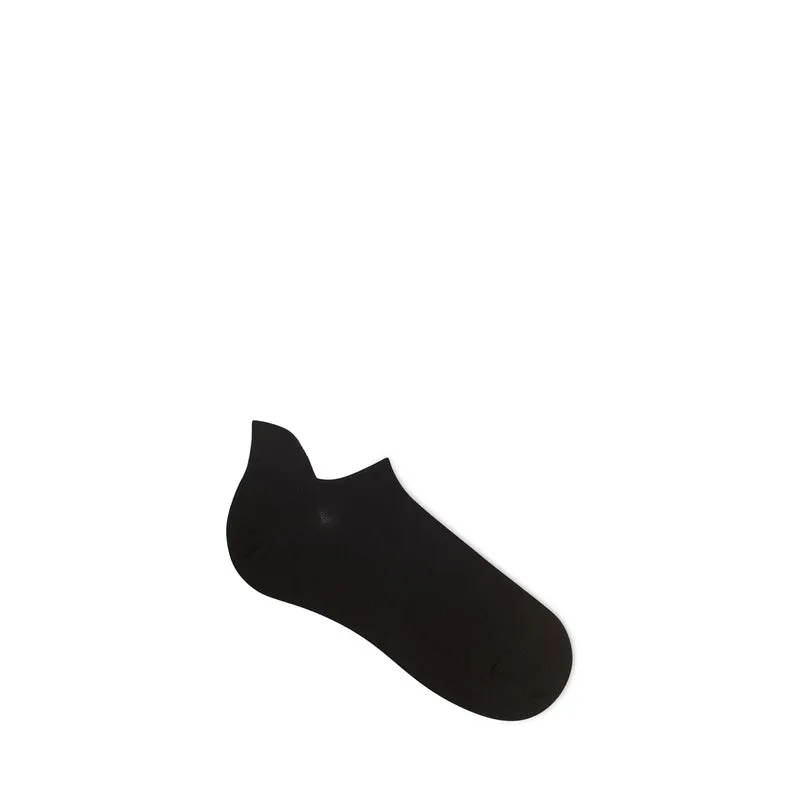 Organic Sneaker Socks / Schwarz