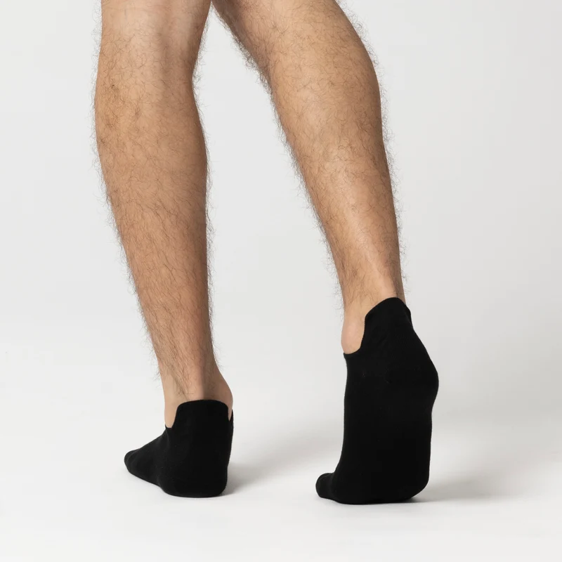 Organic Sneaker Socks / Schwarz