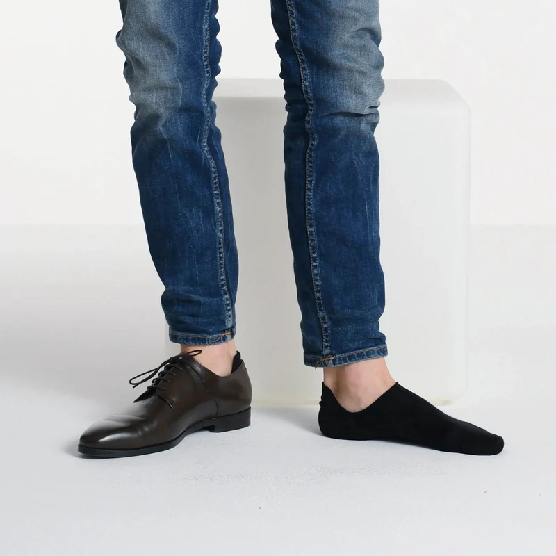 Organic Sneaker Socks / Schwarz