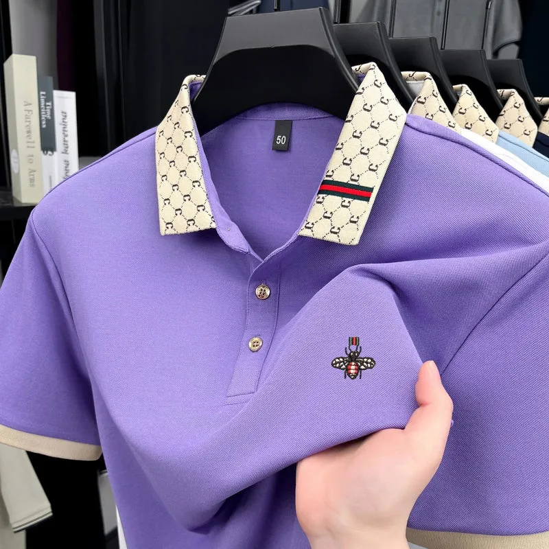 Herren Poloshirt POLO Shirt T-Shirt Kurzarm Hemd Fashion Polohemd Herrenmode Top