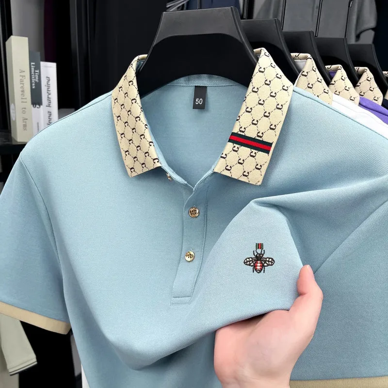 Herren Poloshirt POLO Shirt T-Shirt Kurzarm Hemd Fashion Polohemd Herrenmode Top