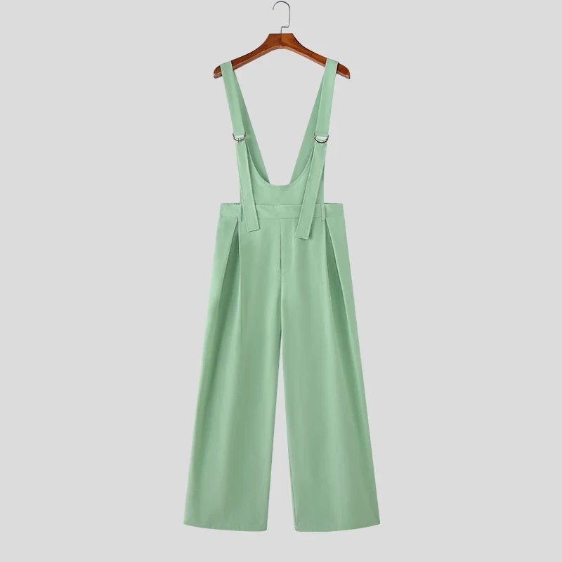 Männer Latzhose Hose Harems Pumphosen Pluderhosen Jogger Overalls Streetwear
