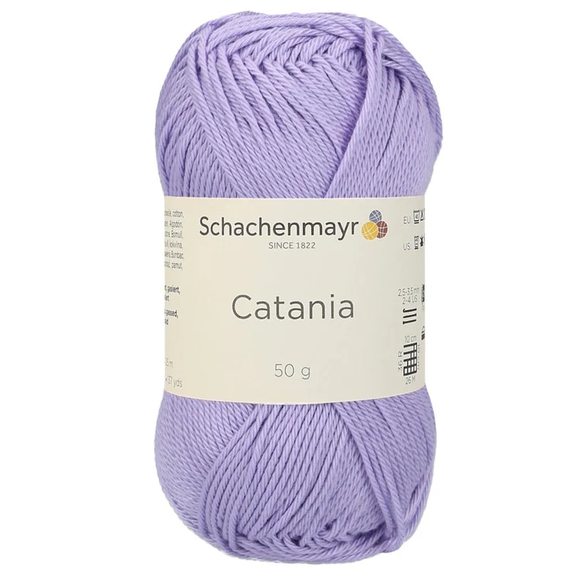 Catania | Baumwolle | 125m/50g | Farbe 422 - Lavendel