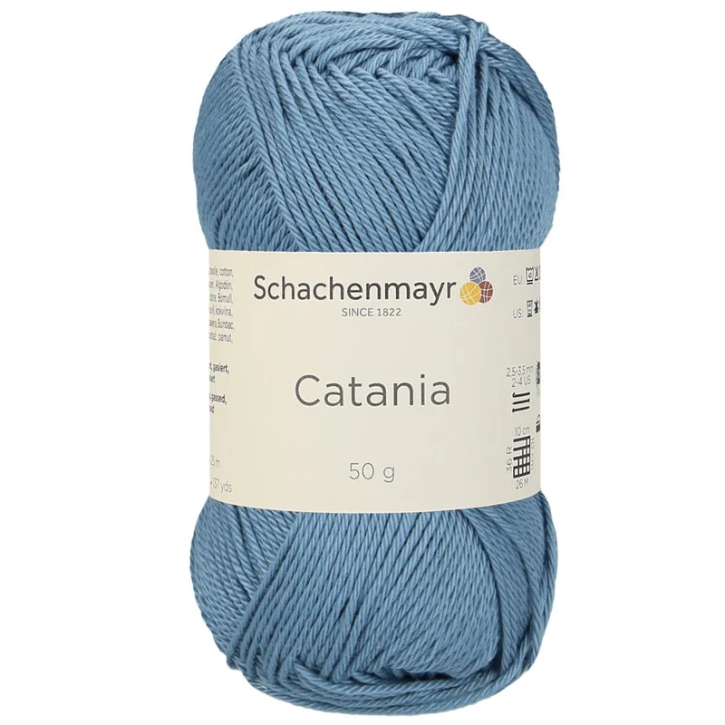 Catania | Baumwolle | 125m/50g | Farbe 421 - Denim