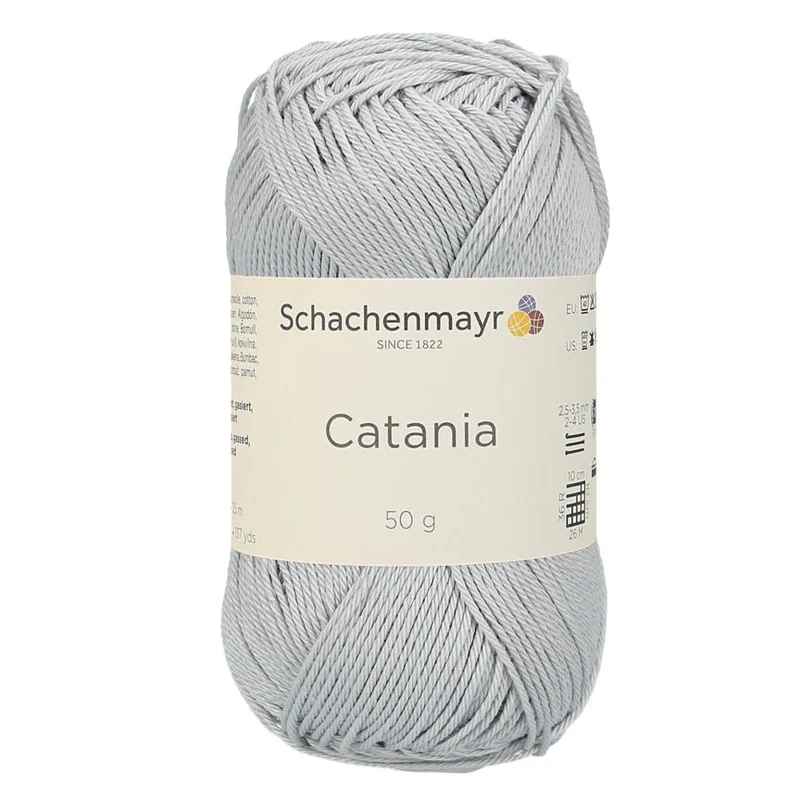 Catania | Baumwolle | 125m/50g | Farbe 434 - Nebel