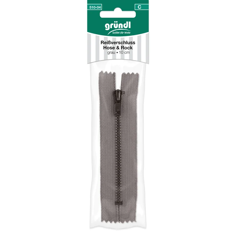 Reißverschluss Hose und Rock, 10 cm